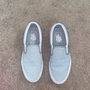 Emboss Mini Check Vans